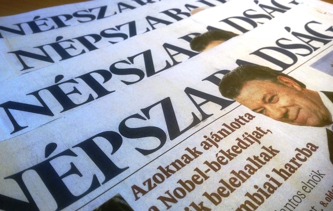 Hongrie : la presse mise au pas