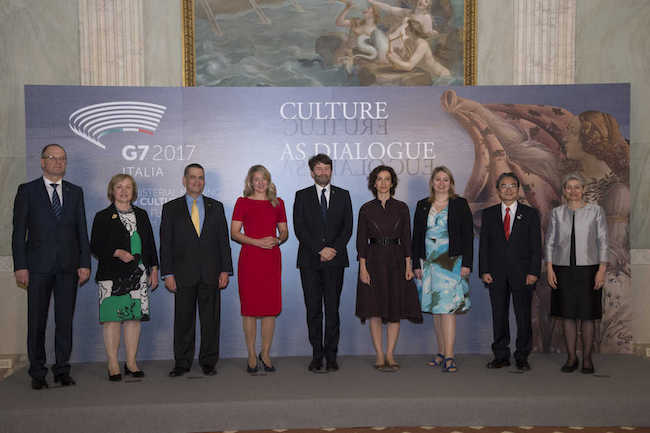 Un premier G7 pour la culture