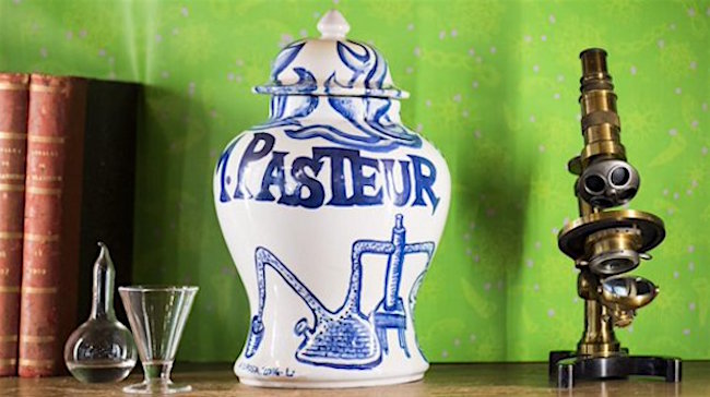 Hervé Di Rosa conte en céramiques les 130 ans de l'Institut Pasteur
