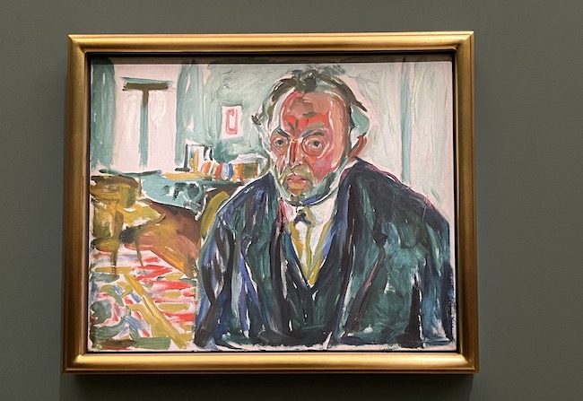 Munch n'hésite pas à se représenter pour sonder ses propres sentiments. Ses nombreux autoportraits scrutent sa fragilité, sa solitude, sa tristesse. ©RivaudNAJA