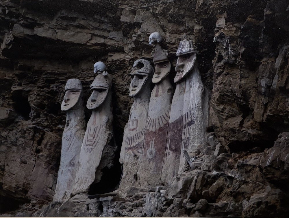 Sarcophages de Karajia, Pérou. 