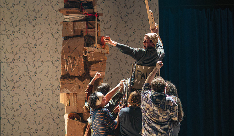 Le Mal du hérisson, spectacle désopilant du colelctif Greta Koetz. DR