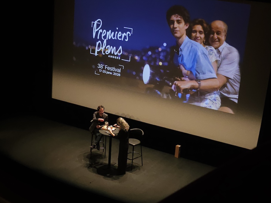 Irene Iborra Rizo et ses marionnettes à l'avant-première de Olivia au festival Premiers Plans d'Angers