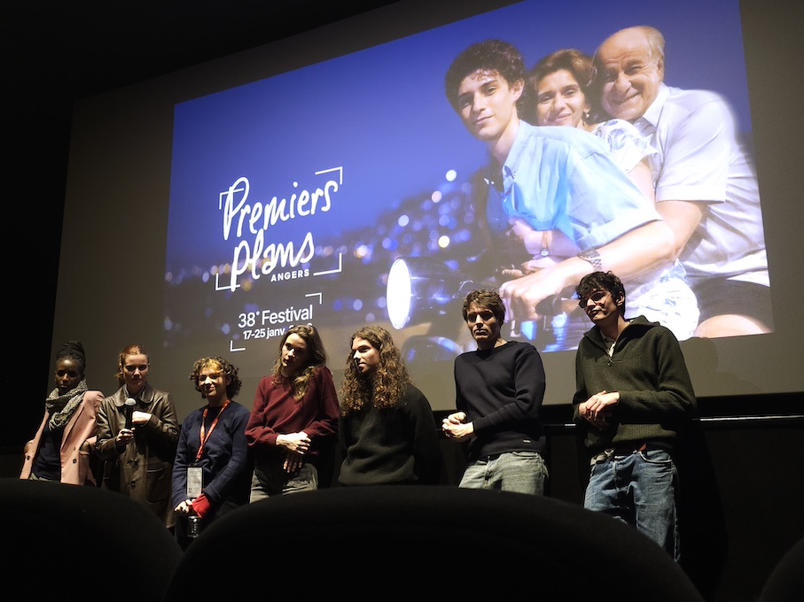 Les Talents Adami lors de la projection de premiers courts-métrages au festival Premiers Plans d'Angers
