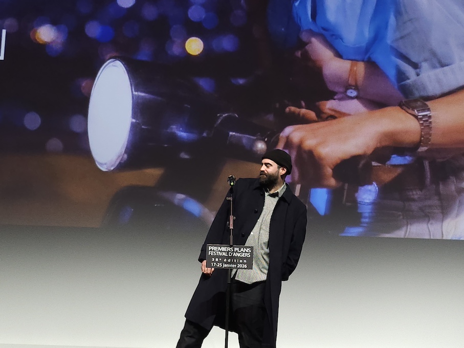 Francesco Sossai à l'avant-première de Le Dernier pour la route au festival Premiers Plans