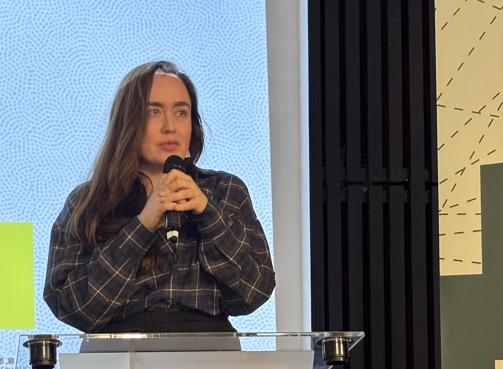 Natallia Movshovych, Vice-ministre de l’intégration européenne au Ministère de la Culture. ©Rivaud-NAJA