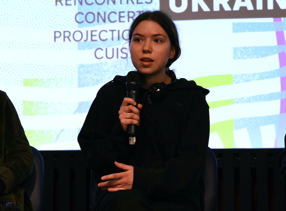 Valeriia Borokh, directrice adjointe du centre Yermilov de Kharkiv © Hidalgo-Pietri/NAJA