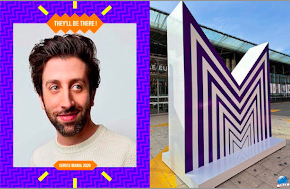 Simon Helberg à Séries Mania pour l'avant première internationale de The Audacity. DR