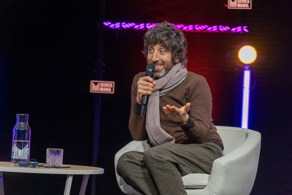 Masterclass de Simon Helberg à Séries Mania