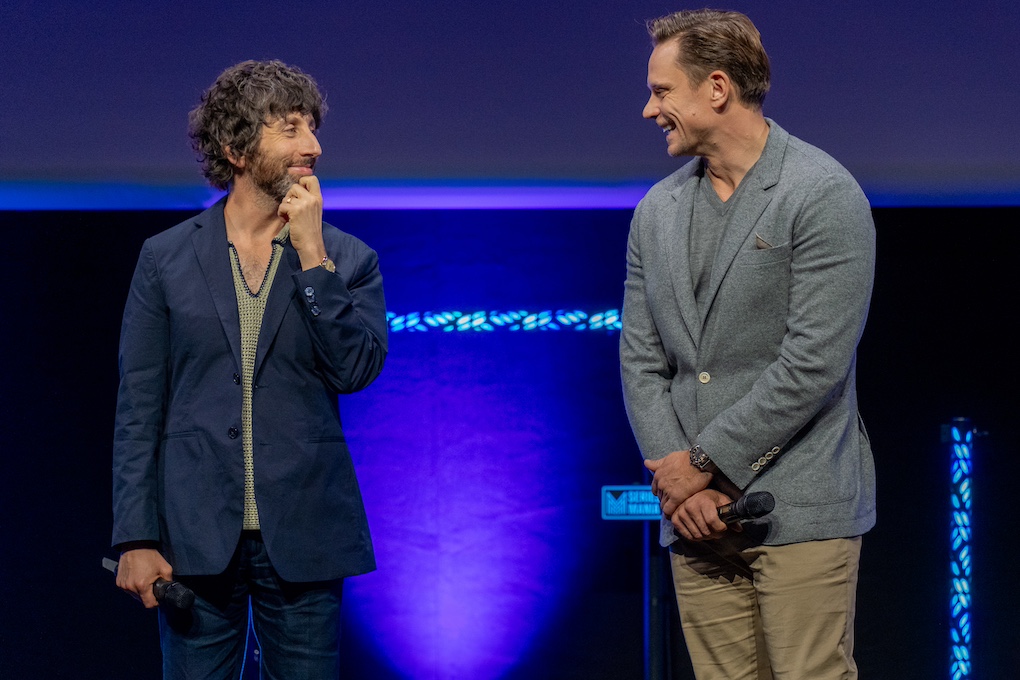 Simon Helberg et Billy Magnussen à l'avant-première internationale de The Audacity à Séries Mania