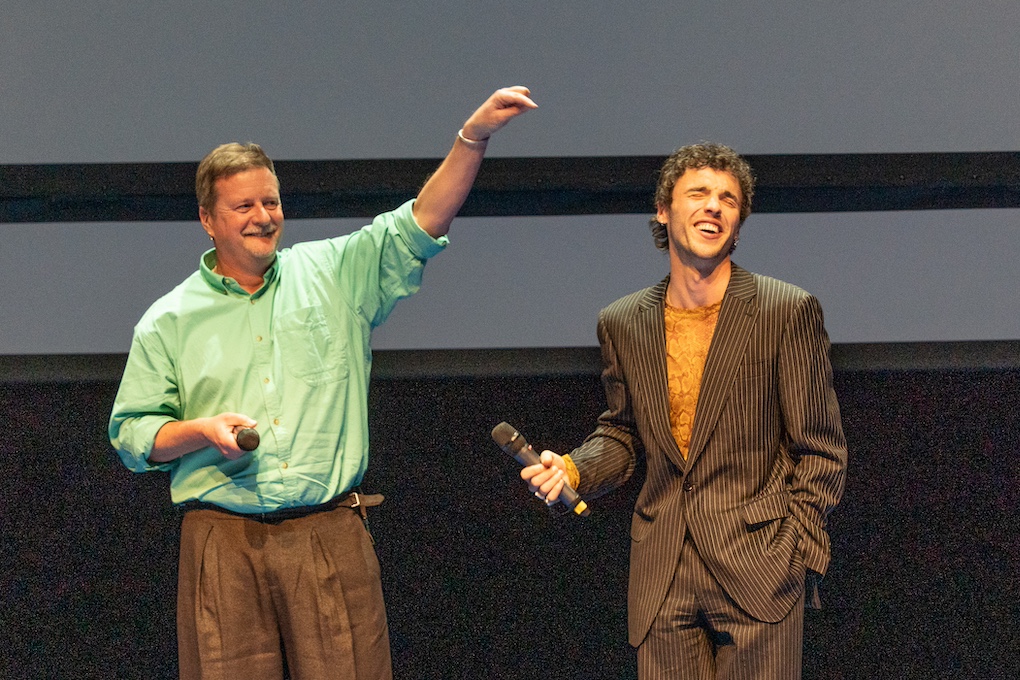John Butler et Adam John Richardson lors de l'avant-première de These Sacred Vows à Séries Mania