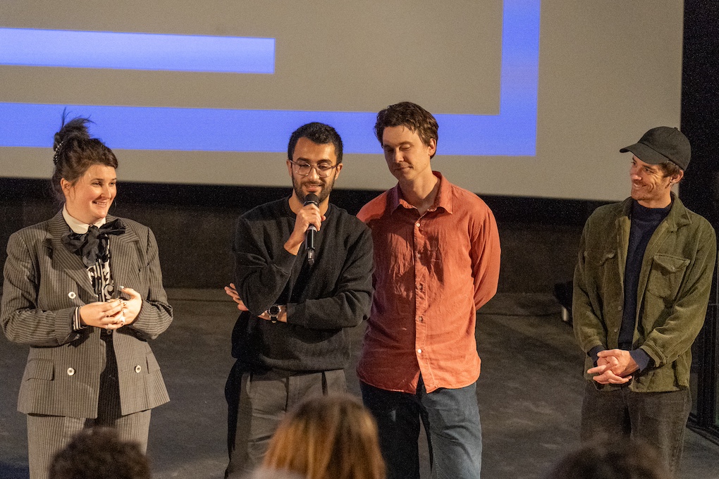 Pouria Takavar, créateur de la série Happiness, lors de l'avant-première mondiale à Séries Mania