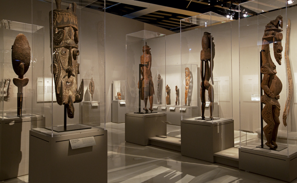 Musée du quai Branly. Exposition : Sepik, Arts de Papouasie-Nouvelle-GuinÈe. DR