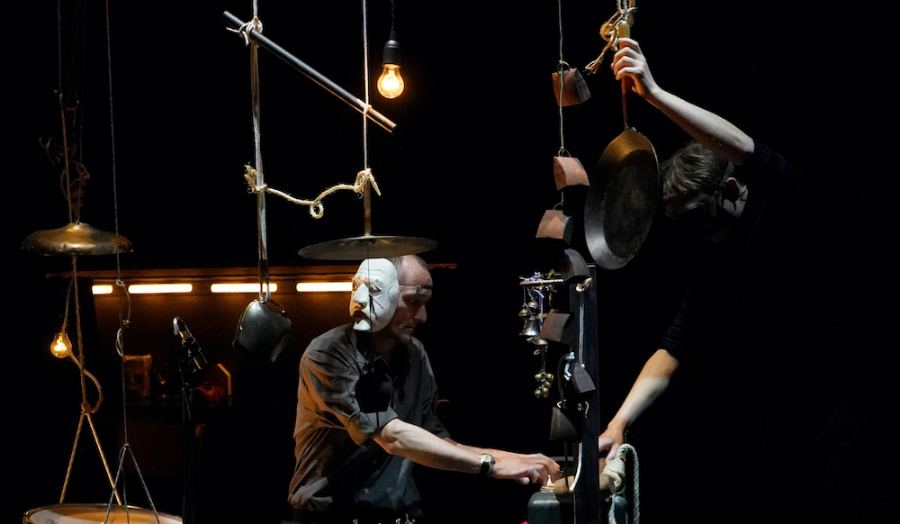 Le musicien Julien Courroye dans Pieuvre 3 ©Céline Chariot