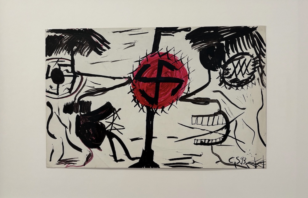 Souvenirs des camps nazis de l'artiste rom Ceija Stojka ©Rivaud/NAJA
