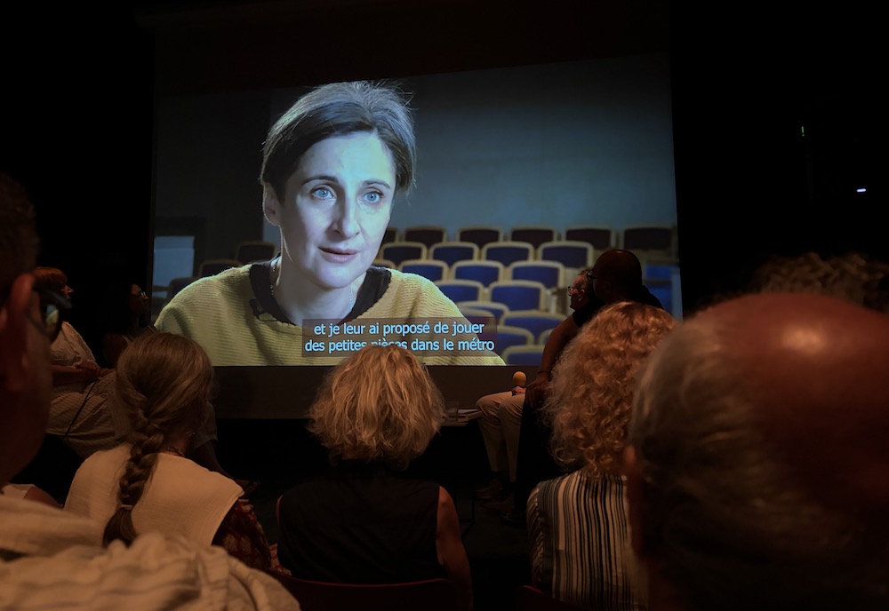 Un extrait du documentaire réalisé par Macha Ikolova, projeté lors de la table ronde 