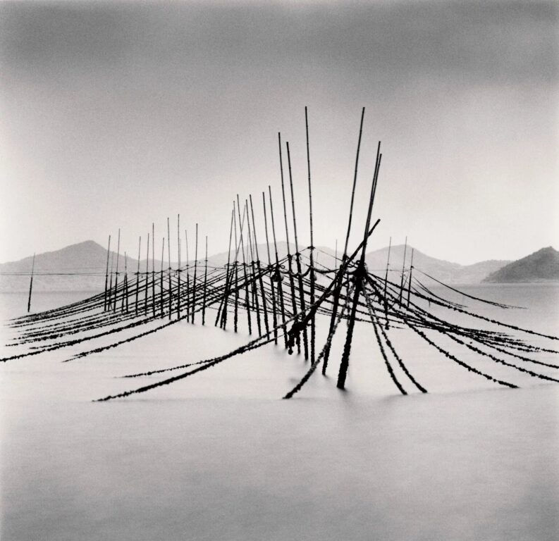 Aquaculture Structure Boseong Jeollanam do South Korea. 2018 © Michael Kenna